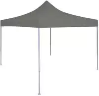 vidaXL Faltzelt Partyzelt Pop-Up 3 x 3 m Anthrazit