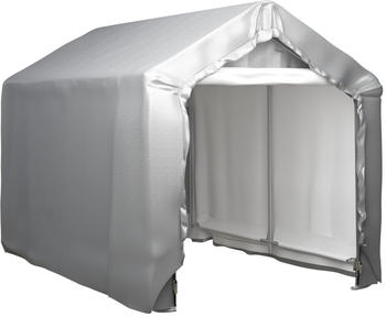 vidaXL Lagerzelt 180 x 300 cm Stahl grau (3079585)