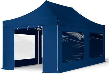 Toolport Faltpavillon 300 x 600 cm blau (600230)