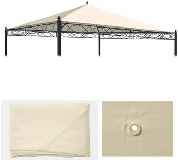 Mendler Ersatzbezug für Pavillondach Cadiz 3 x 3 m creme