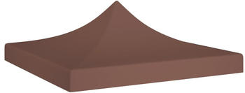 vidaXL Party tent roof 2x2 m brown (315345)