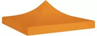 vidaXL Partyzelt-Dach 2x2 m Orange 270 g/m&sup2;