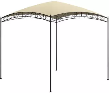 vidaXL Pavillon 3 x 3 x 2,65 m creme 180 g/m² (313906)