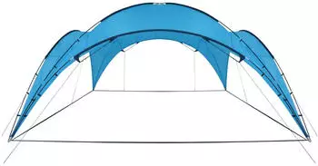 vidaXL Kuppelpavillon 450 x 450 x 265 cm hellblau (91570)