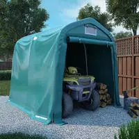 vidaXL Garagenzelt PVC 1,6x2,4 m Gr&uuml;n
