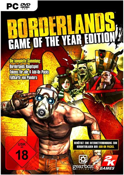 2K Games Borderlands - Game of the Year Edition (PC)