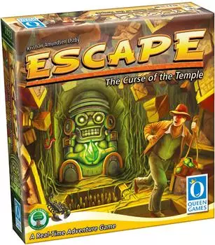 Queen Games Escape Kooperatives Echtzeit-W&uuml;rfelspiel, 1&ndash;5 Spieler (83907523-0)