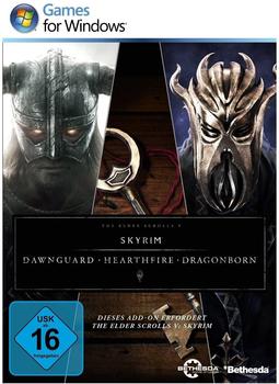 The Elder Scrolls V: Skyrim - Dawnguard + Hearthfire + Dragonborn (Add-On) (PC)