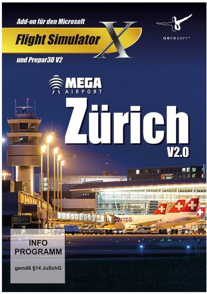 Aerosoft Mega Airport Zürich 2.0 (Add-On) (PC)