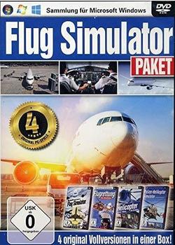 Media Verlag Flug Simulator Paket: Flug Simulator + Flugrettung + Helicopter Simulator + Polizei Helicoper Simulator (PC)