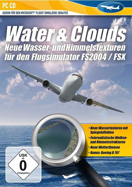 Halycon Flight Simulator 2004/FSX: Water & Clouds (Add-On) (PC)