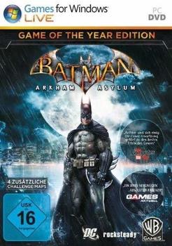 Ak tronic Batman: Arkham Asylum - Game Of The Year Edition (PC)