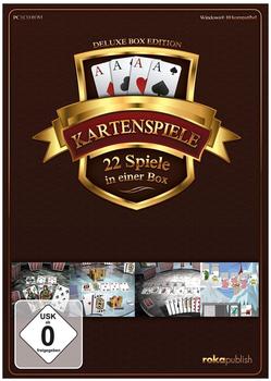 Avanquest Software Kartenspiele Deluxe Box Edition: 22 Spiele in einer Box (PC)