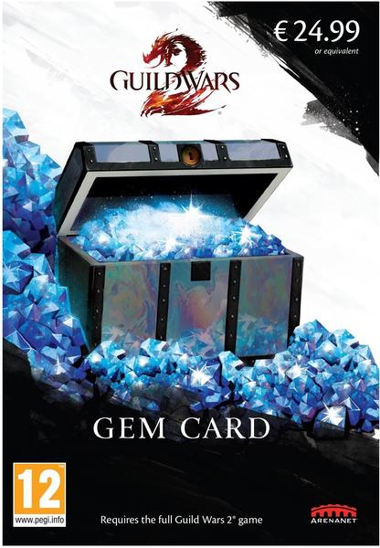 NCsoft Guild Wars 2 Gem Card