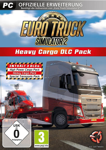 Rondomedia Euro Truck Simulator 2: Heavy Cargo DLC Pack (Add-On) (PC)