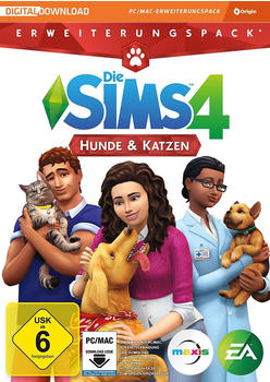 Electronic Arts Die Sims 4 Hunde & Katzen (Add-On) (Code in a Box) (PC)