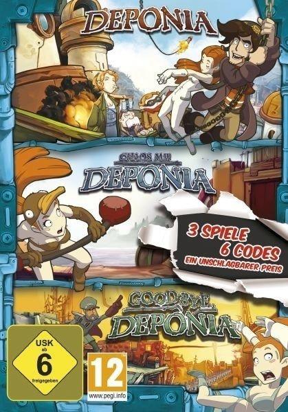 Deponia: Family Pack - Deponia + Chaos auf Deponia + Goodbye Deponia (PC)