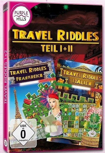 Travel Riddles 1+2: Travel RIddles Frankreich + Travel Riddles Italien (PC)