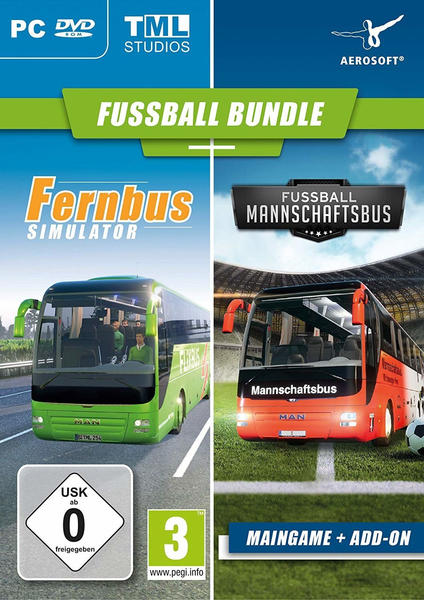 Fernbus Simulator + Fussball Mannschaftsbus (PC)