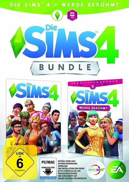 Electronic Arts Die Sims 4: Bundle - Die Sims 4 + Werde berühmt (PC/Mac)