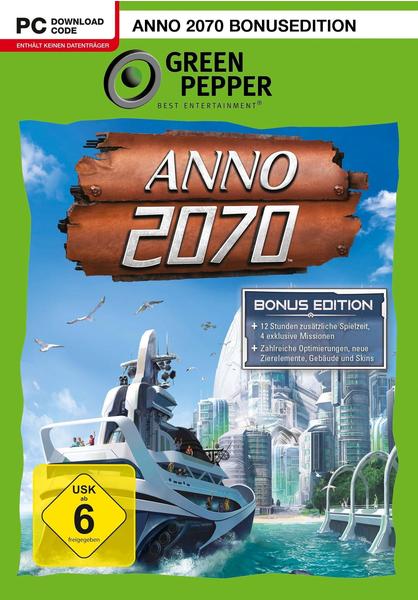 software pyramide Anno 2070 Bonusedition PC USK: 6