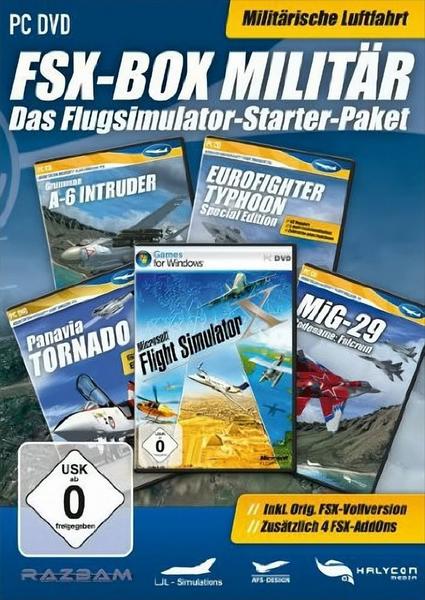 NBG FSX-Box Militär - Das Flugsimulator-Starter-Paket (PC)