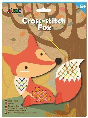 Avenir Kids Cross Stitch Fox
