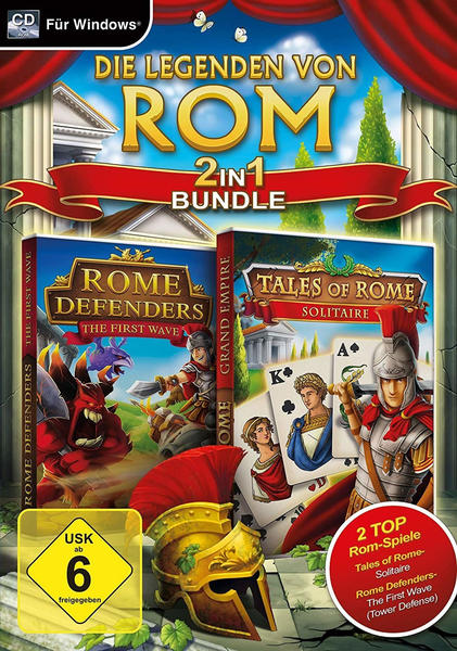 Legenden von Rom 2in1 Bundle: Rome Defenders; The First Wave + Tales of Rome: Solitaire (PC)