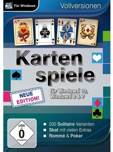 Kartenspiele für Windows 10 - Neue Edition (PC)