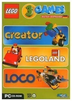 Disky 3er Pack Lego Creator/Legoland/Loco Pack