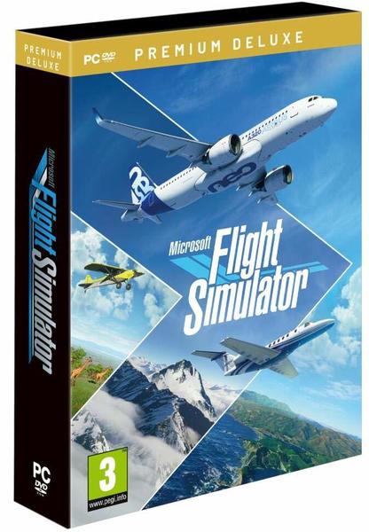 Microsoft Flight Simulator 2020 - Premium Deluxe (DVD Edition) - Windows - Simulator - PEGI 3