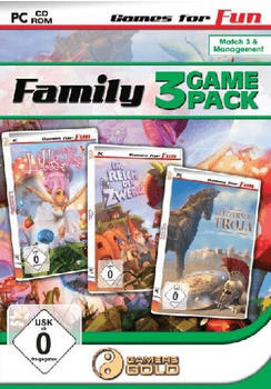 UIG Entertainment Family 3 Game Pack: Lills - Im Reich der Elfen + Im Reich der Zwerge + Glitzerndes Troja (PC)