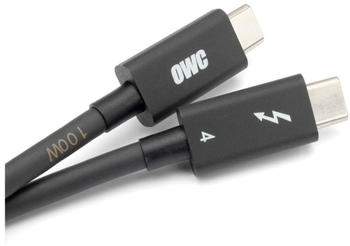 OWC Thunderbolt 4 / USB-C Kabel 1m schwarz