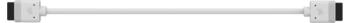 Corsair iCUE LINK-Kabel, 2x 200 mm mit geraden Anschlüssen weiß (CL-9011128-WW)