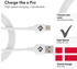 Floating Grip USB-C-Kabel mit Silikonummantelung 0,5m weiß