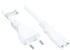 Good Connections Euro Stromkabel 0,75m weiss (P0370-W007)