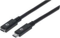 Manhattan 355230, Manhattan SuperSpeed+ USB-C Extension Cable -