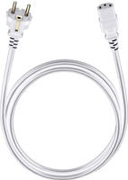 Strom Anschlusskabel [1x Schutzkontakt-Stecker - 1x Kaltger&auml;te-Buchse C13] 5.00 m