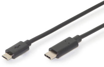 Digitus USB 2.0 C - MicroB 1,8m (AK-300137-018-S)