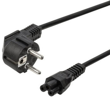 PremiumCord Stromkabel 2m schwarz (KPSPT2)