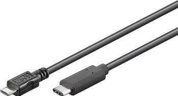 PremiumCord USB 2.0 C - Micro-B 0,6m (KU31CB06BK)