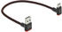 DeLock USB 2.0 A-C gewinkelt 0,2m (85274)