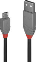 LINDY 36733, LINDY USB-Kabel USB 2.0 USB-A Stecker, USB-Micro-B Stecker 2.00m