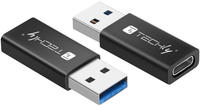 EFB Elektronik TECHly - USB-Adapter - USB Typ A (M) zu 24 pin USB-C (W)