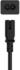 Hama Euro Stromkabel 0,75m schwarz (00200731)