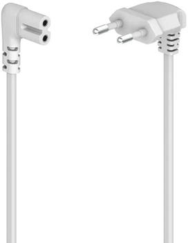 Hama Euro Stromkabel gewinkelt 5m (00223285)