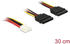 DeLock SATA Stromkabel 0,3m (84859)