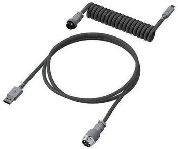 HyperX USB-C Spiralkabel grau