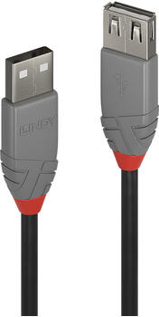Lindy USB 2.0 Verlängerung 0,5m (36701)