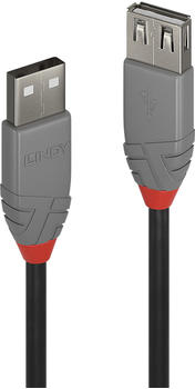 Lindy USB 2.0 Verl&auml;ngerung 0,5m (36701)